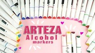 The Arteza alcohol markers  Affordable Markers   Best Cheap Markers for a Beginner