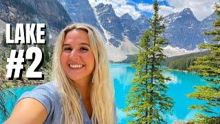 Moraine Lake v. Lake Louise v. Emerald Lake! 3 LAKES IN 1 DAY!