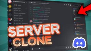 How To Copy A Discord Server  | How To Clone A Discord Server Without Admin