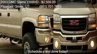 2003 GMC Sierra 1500HD SLE 4dr Crew Cab 4WD SB for sale in P