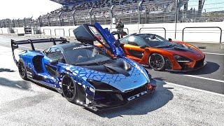 $2.0 Million McLaren Senna GTR + McLaren Senna - Engine Sounds!