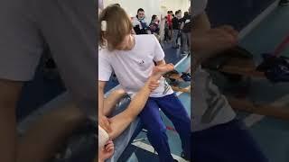 Школа мастеров на турнире по тайскому боксу «Белые ночи» в ФОК Газпром