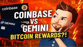 Bitcoin Credit Card Showdown: Gemini vs. Coinbase!