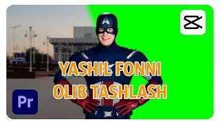 SMARTFON VA PC da yashil fon bilan ishlash. Premiere Pro yoki CapCut da YASHIL FONNI OLIB TASHLASH