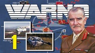 BRITISH and BELGIAN forces control FATE of WORLD WAR 3! | WARNO Campaign - The Left Hook #1 (NATO)