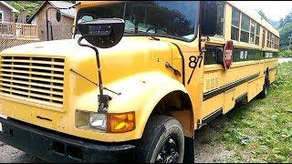 School Bus Walk Around The International Harvester S-Series Schoolmaster