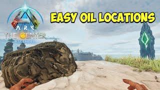 The BEST Oil SURFACE Locations THE CENTER | ARK Survival Ascended