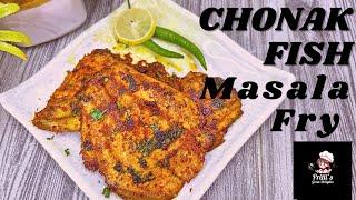 How To Make Goan Style Chonak Fish Masala Fry Recipe | Raavs Fish Fry Recipe | Easy Fish Fry Recipe.