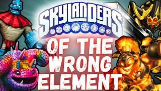 Skylanders That Don't Fit Their Element