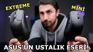 TÜRKİYE'DE SAYILI KARBON FİBER GÖVDELİ EN SAĞLAM FARE! "Asus ROG Harpe Ace Extreme ve Mini"