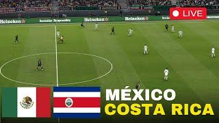  MÉXICO vs COSTA RICA - En VIVO Copa Oro | Partido EN VIVO Ahora simulación eFootball