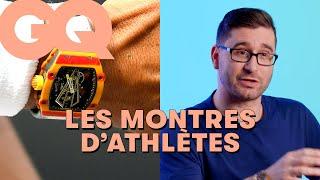 Un expert en horlogerie analyse les montres d'athlètes : Lewis Hamilton, Federer, LeBron James | GQ