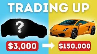 Trading Up a Cheap Car to a Lamborghini (Ep.1)