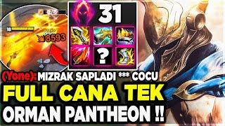 OHAA !! MIZRAĞI SAPLAYIP ÇIKARTMADIM !! DEHŞETÜ VAHŞÜLED HASAR !! PANTHEON ORMAN !!