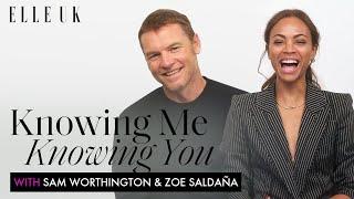 Sam Worthington And Zoe Saldana On Feet Obsessions, Stink Bombs And Filming ‘Avatar 2’ | ELLE UK