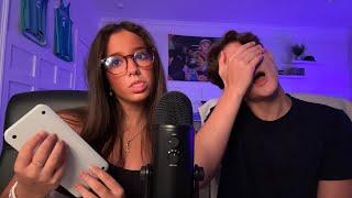 ASMR guess the trigger with my GIRLFRIEND