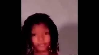 stan twitter: halle from chloe x halle screaming