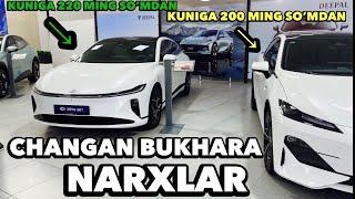 CHANGAN BUKHARA Авто Салонидаги НАРХЛАРИ 2024 Changan Deepal s7 va boshqa Гибрид Машиналар НАРХЛАРИ