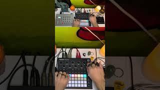 Novation Circuit Tracks Roland S-1 Elektron Model Cycles Techno 2 #livetechno #livemusic