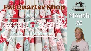 #FQS MysteryDesignerBOM Month Quilt 5, the Stitchuation Room, 10-25-24