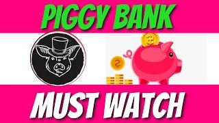 Piggy Bank Fast Start Guide  - Animal Farm Piggy Bank by Forex Shark #cryptomasterclass #piggybank