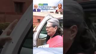 Sonia Gandhi in Parliament for Budget Session #budget2024 #parliament #soniagandhi #ytshort