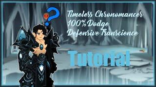 [AQW] Timeless / Corrupted  Chronomancer 100% Dodge Tutorial