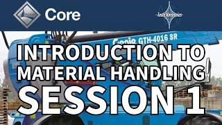 Module 00109 Introduction to Material Handling Session 1 Video Presentation