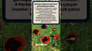Mutlaka Bilmeniz Gereken  Psikolojik  Gerçekler... #psikoloji #gerçekler #bilgi #shorts #reklam