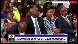 MEMORIAL SERVICE OF LIZZIE WANYOIKE 