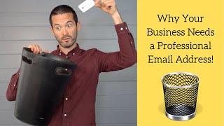 Why Your Business Needs a Professional Email Address!