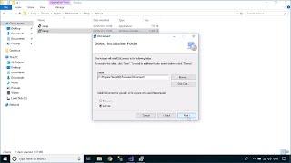 How to Create Setup.exe file in Visual Studio 2017 with SQL database | FoxLearn