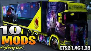 10 BEST SCANIA SKIN MODS for ETS2/ATS 1.49 to1.35 | ETS2 mods