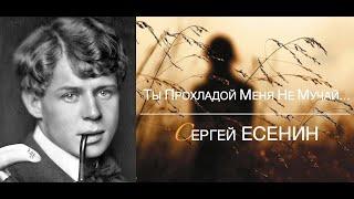 Ты Прохладой Меня Не Мучай... Сергей ЕСЕНИН