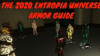 Entropia Universe: The Beginner's and Beyond Entropia Universe Armor Guide for 2020