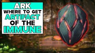 ARK Survival Evolved Where To Get The ARTIFACT OF THE IMMUNE On The ISLAND MAP