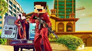 ОГРАБЛЕНИЕ ПО НУБСКИ В ГТА — НУБИК СТАЛ МИЛЛИОНЕРОМ в GTA?!