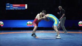 BRONZE FS - 65 kg: V. TEVANYAN (ARM) v. S. TALGAT (KAZ)