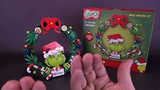 Brickcraft Grinch Wreath Building Kit | #christmasspot 2024