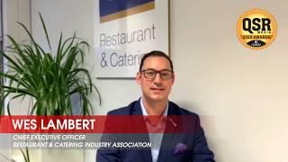 QSR Media Sandhurst Conference & Awards: Restaurant & Catering Industry Association