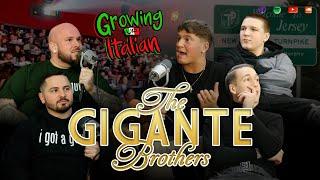 Vincent Gigante and his brothers Antonio & Vito storm off the Growing Up Italian Podcast