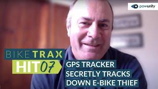 GPS tracker secretly tracks down e-bike thief