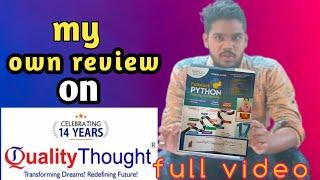 Quality Thoughts institute my genuine Review||ismailtalks python softwarejobs jobupdates.  java||