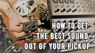 How To Get The Best Sound Out Of Your Myers Pickup