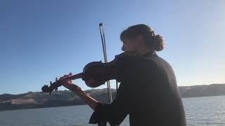 Canon in D. Surprise guest... my husband! :  Violinist On The Water | Annabelle Marie