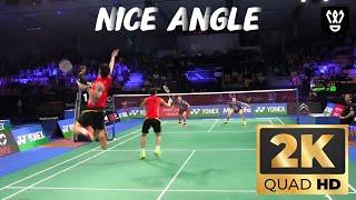 {2K Nice Angle} Fu HaiFeng/ Zhang Nan vs Lee Yong-Dae/Yoo Yeon-seong #niceanglebadminton