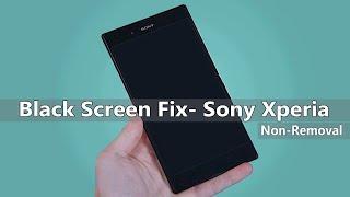 How to Fix Sony Xperia Black Screen | Fix Sony Xperia Black Screen Of Death