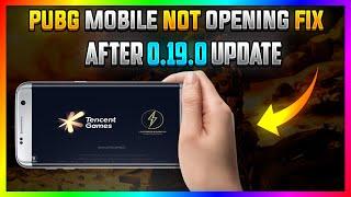 PUBG Mobile Not Opening Fix On Android | PUBG Mobile Crash Fix After 0.19.0 Update