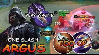 THE KING OF FIGHTER IS BACK "Argus" DARTH VADER ~ Mobile Legends!