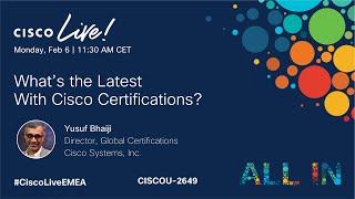 What’s the Latest With Cisco Certifications?